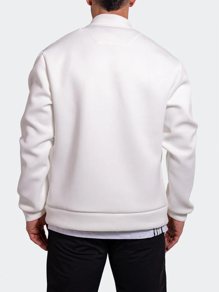 Maceoo Jacket | Bomber Resistance047 White