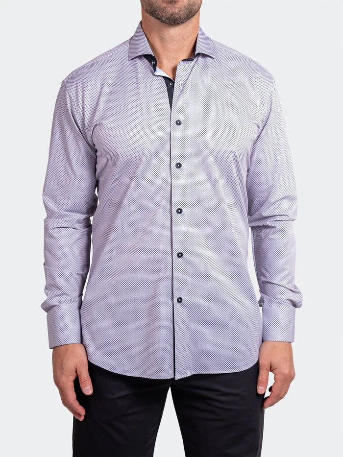 Maceoo Stretch Shirt | Eins StretchAscension3262 White