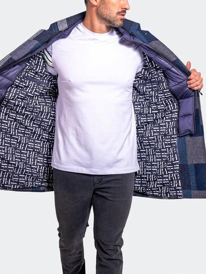 Maceoo Jacket | Peacoat Ascension0003 Blue