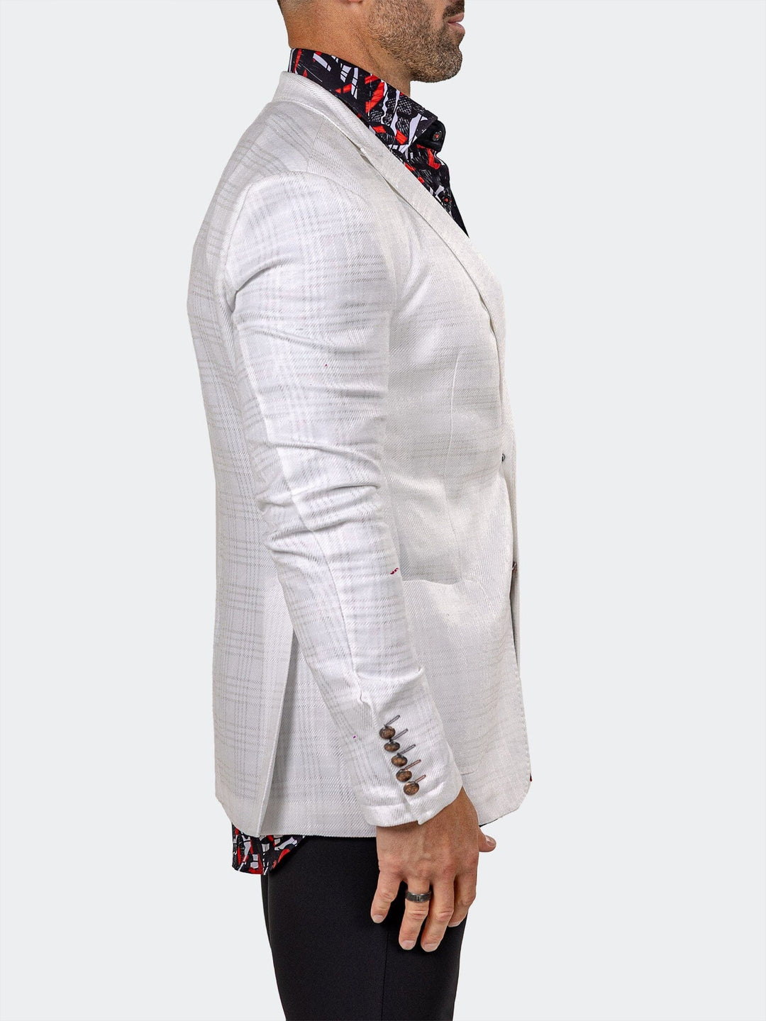 Maceoo Blazer Uncostructed Marthyr015 White  [Size 44/L]