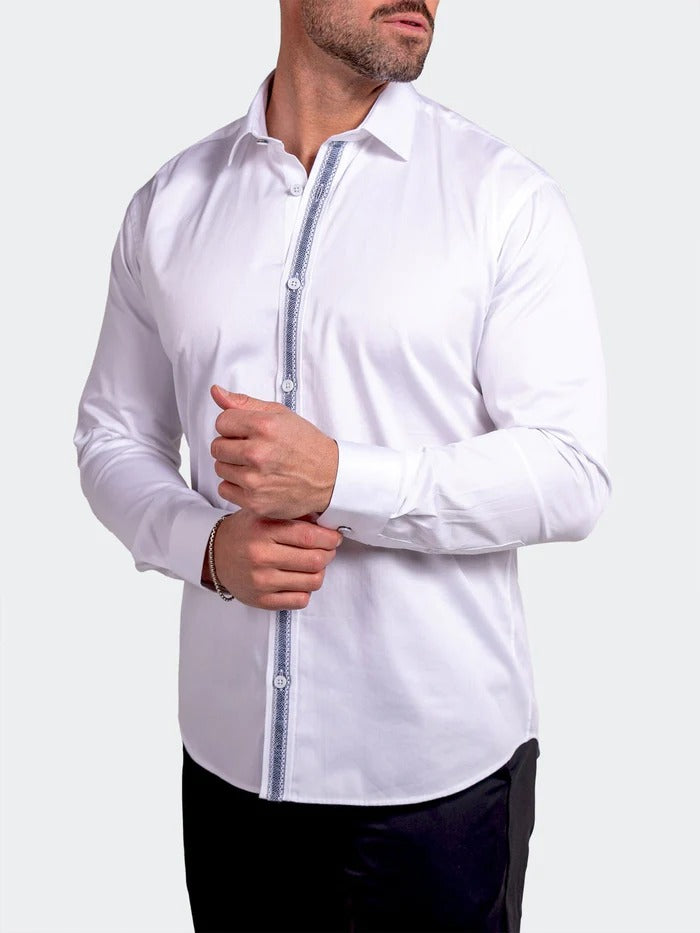 Maceoo Stretch Shirt | Blacklabel Ascension0071 White