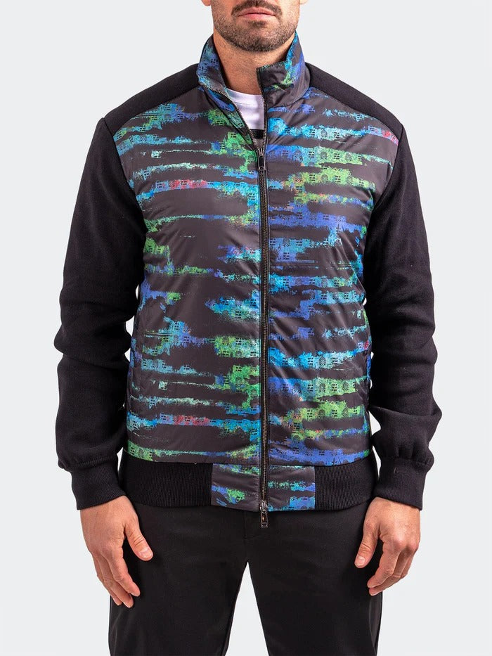 Maceoo Jacket | Bomber IconStreak Black