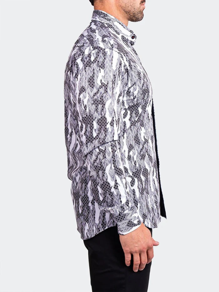 Maceoo Stretch Shirt | Fibonacci StretchAscension3268 White