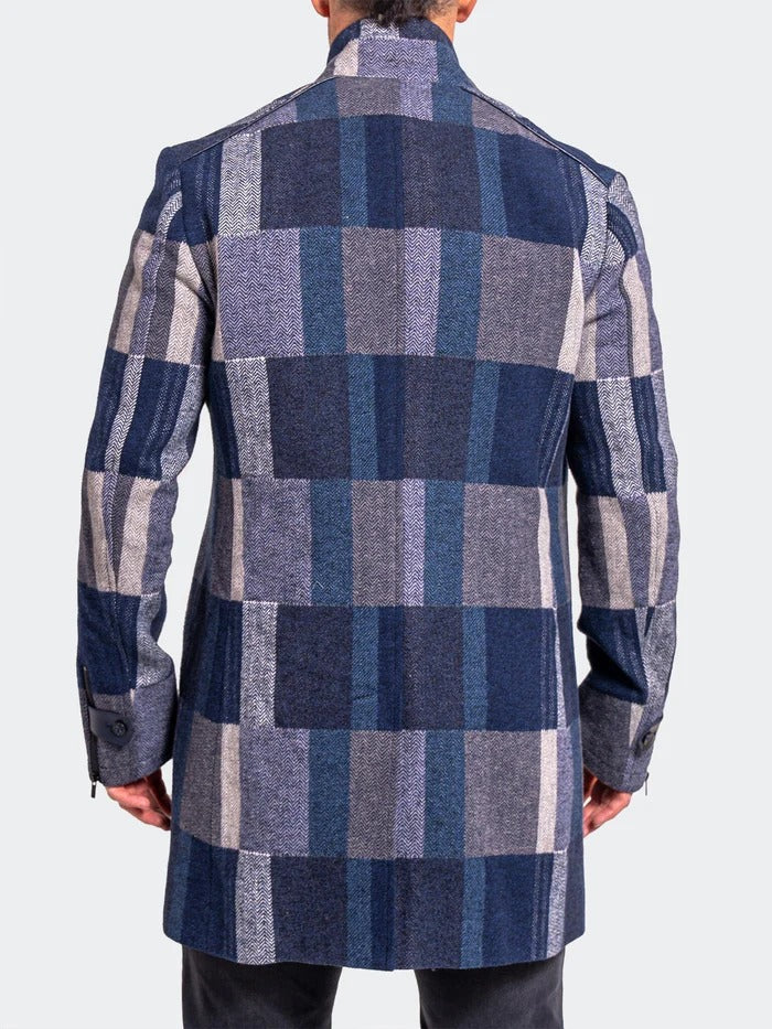 Maceoo Jacket | Peacoat Ascension0003 Blue