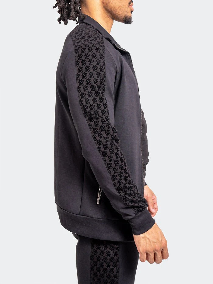 Maceoo Stretch Athletic Wear | Zipper Resistance69 Black