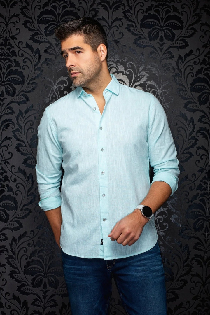 Au Noir Stretch Shirt | Humphrey Mint
