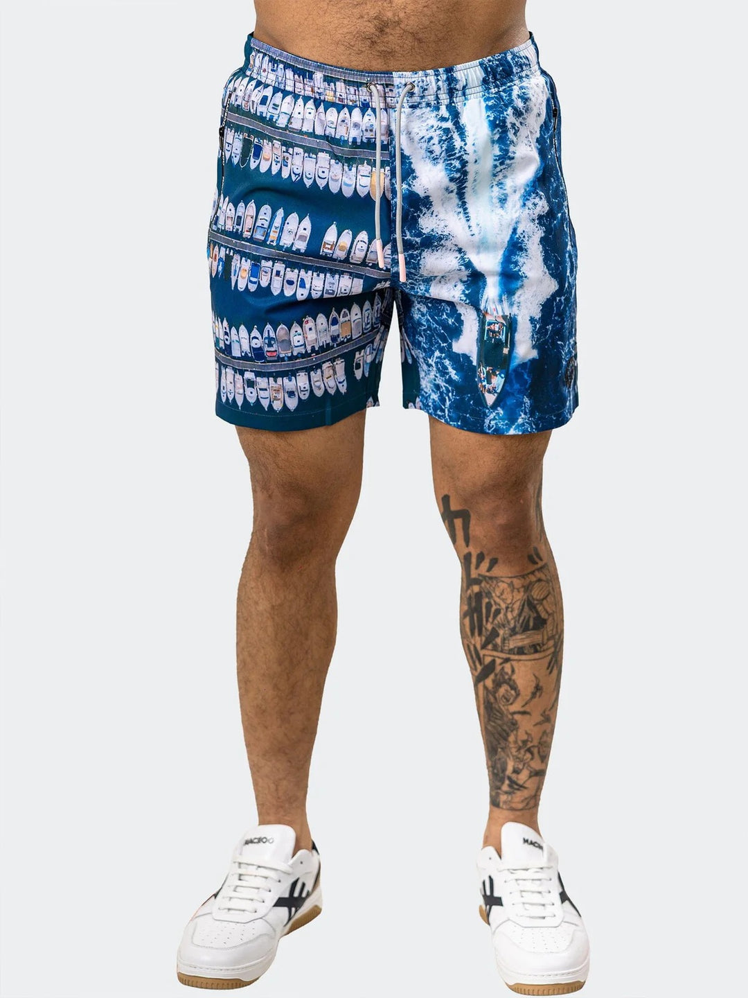 Maceoo Stretch Swimwear | Swim Marthyr0409 Blue