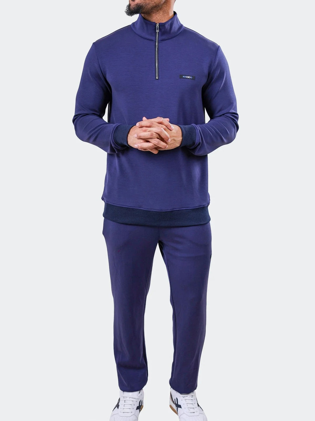 Maceoo Athletic Wear | Zipper Marthyr0031 Black