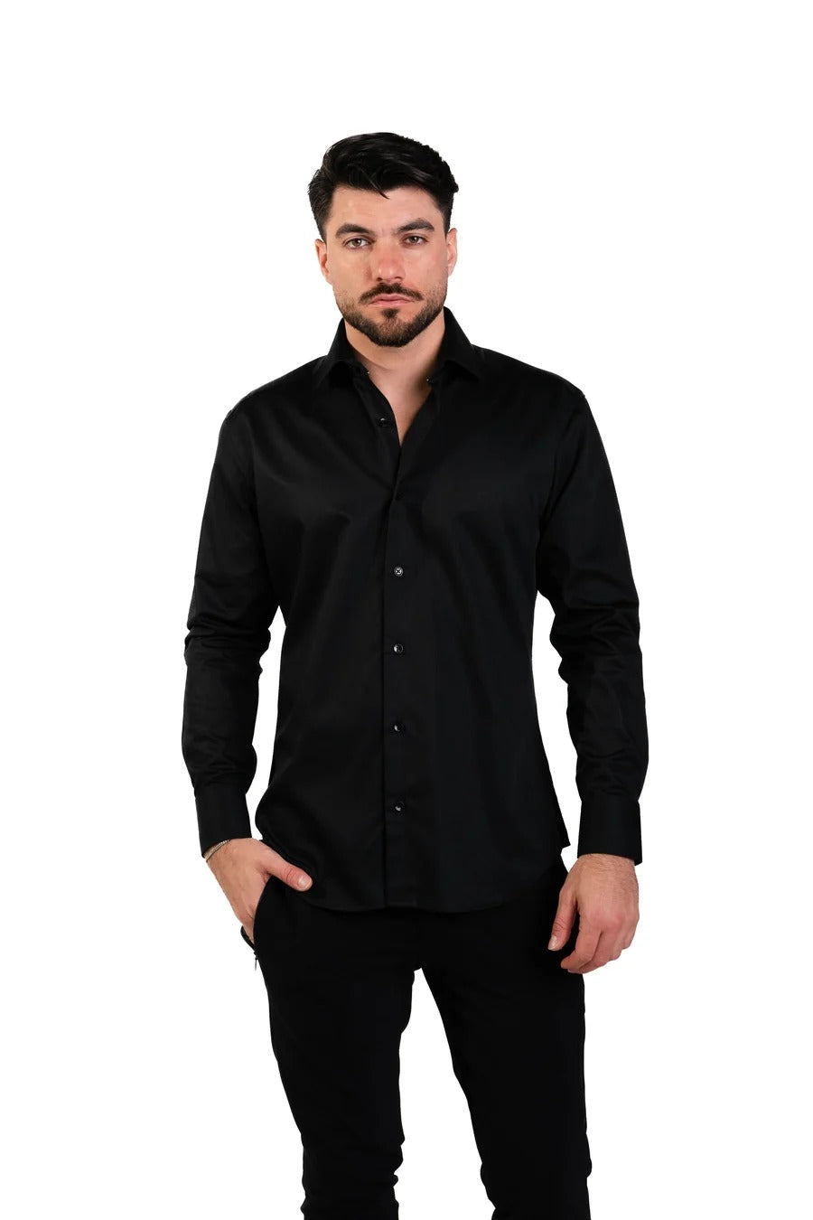 Masutto Shirt | BH-18 LONG SLEEVE BUTTON DOWN SHIR