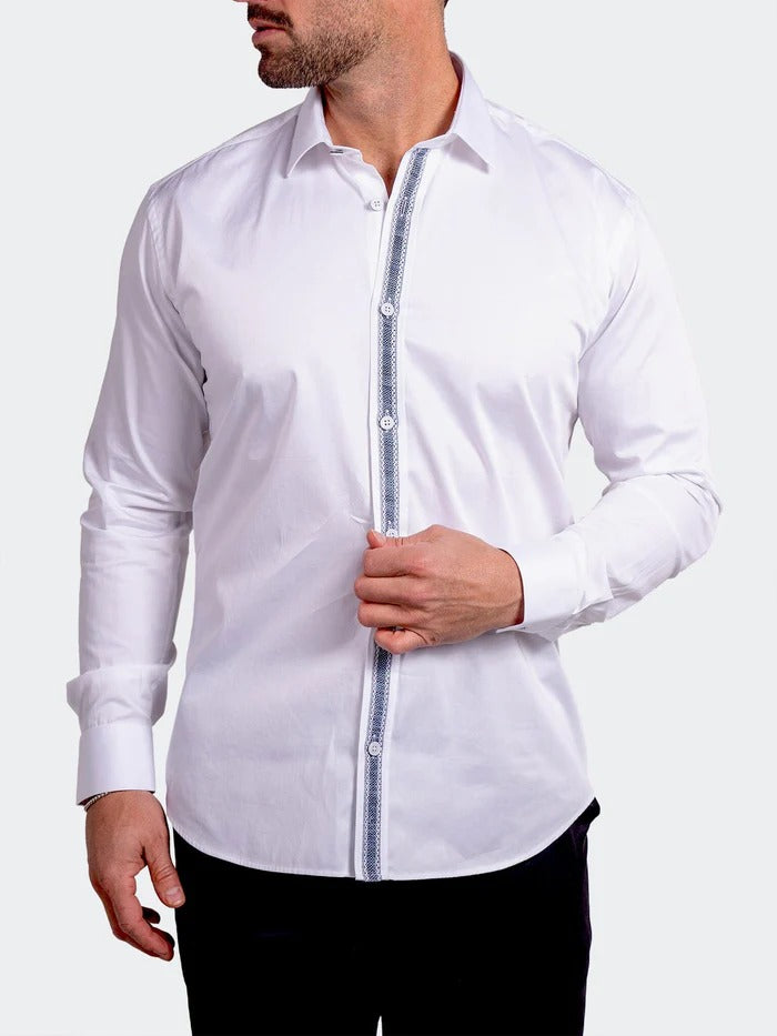 Maceoo Stretch Shirt | Blacklabel Ascension0071 White