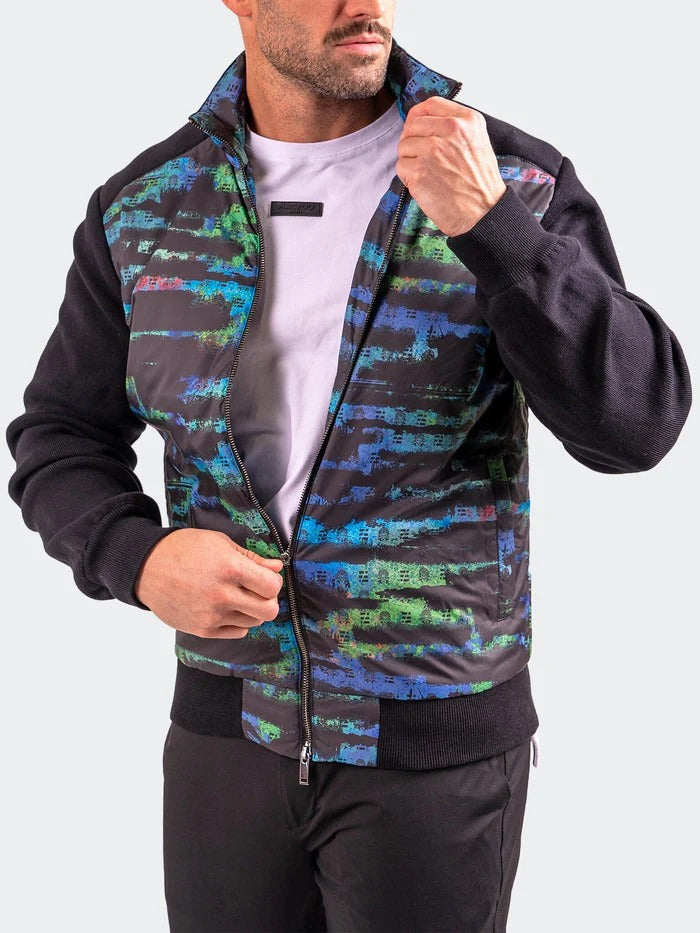 Maceoo Jacket | Bomber IconStreak Black