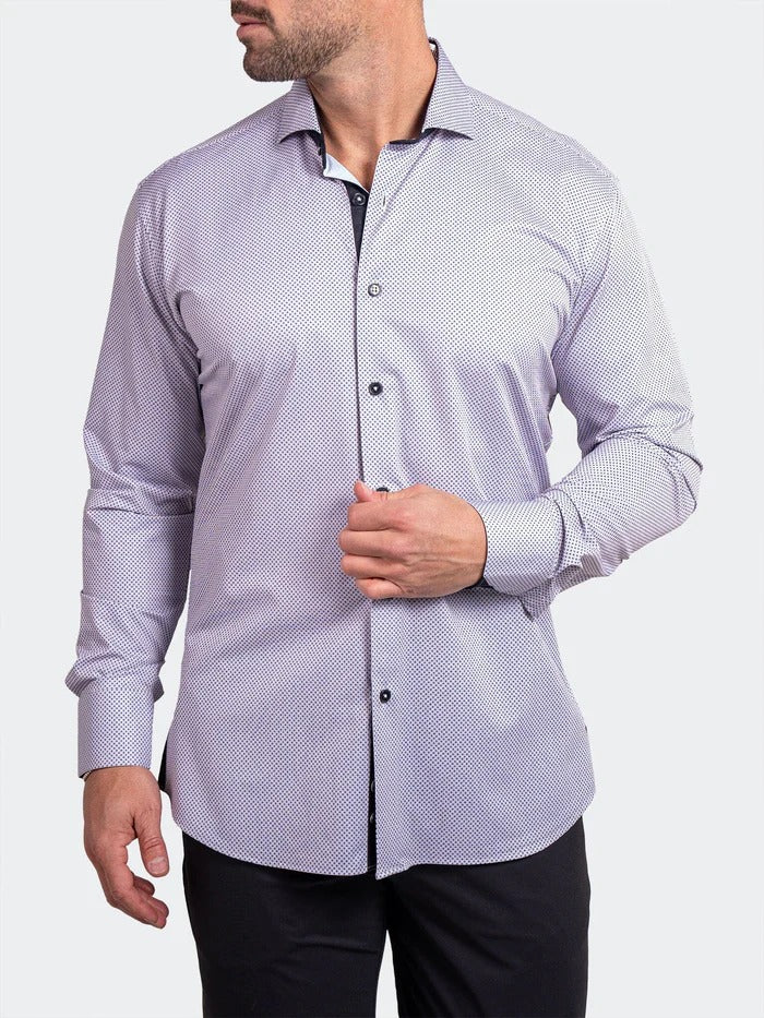 Maceoo Stretch Shirt | Eins StretchAscension3262 White