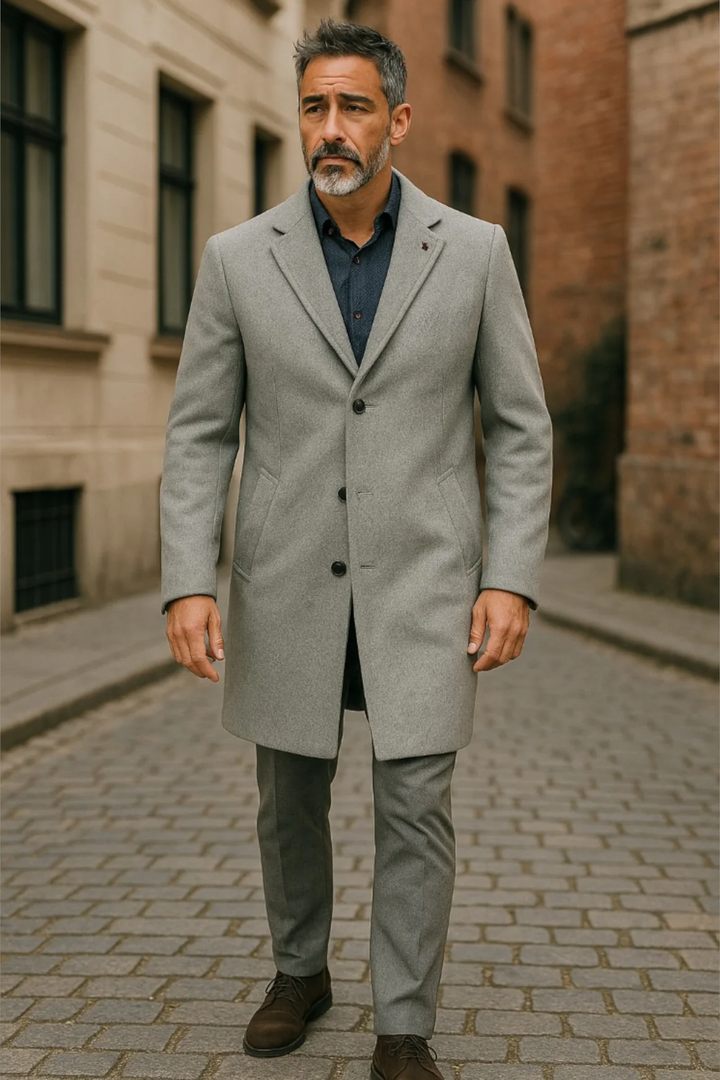Au Noir Coat | Klamath Grey