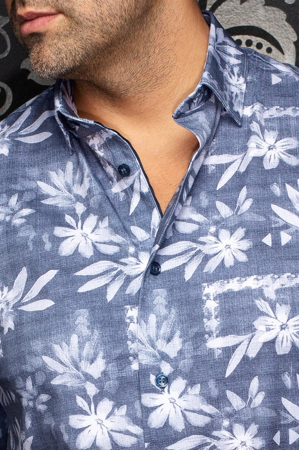 Au Noir Stretch Shirt | Travis Denim