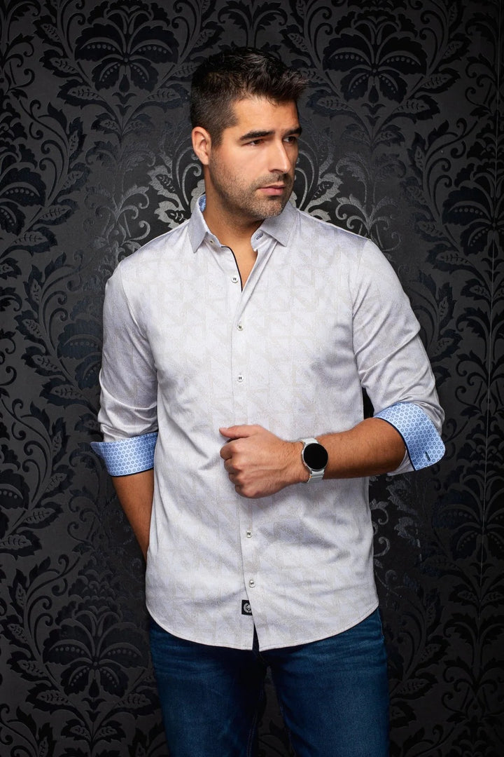 Au Noir Stretch Shirt | Yucca Sand