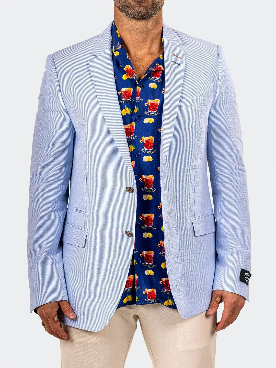 Maceoo Blazer | Blazer Socrate Marthyr020 White