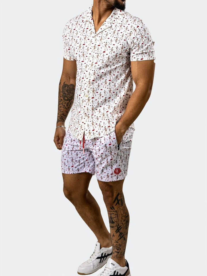Maceoo Stretch Swimwear | Swim Marthyr0411 White