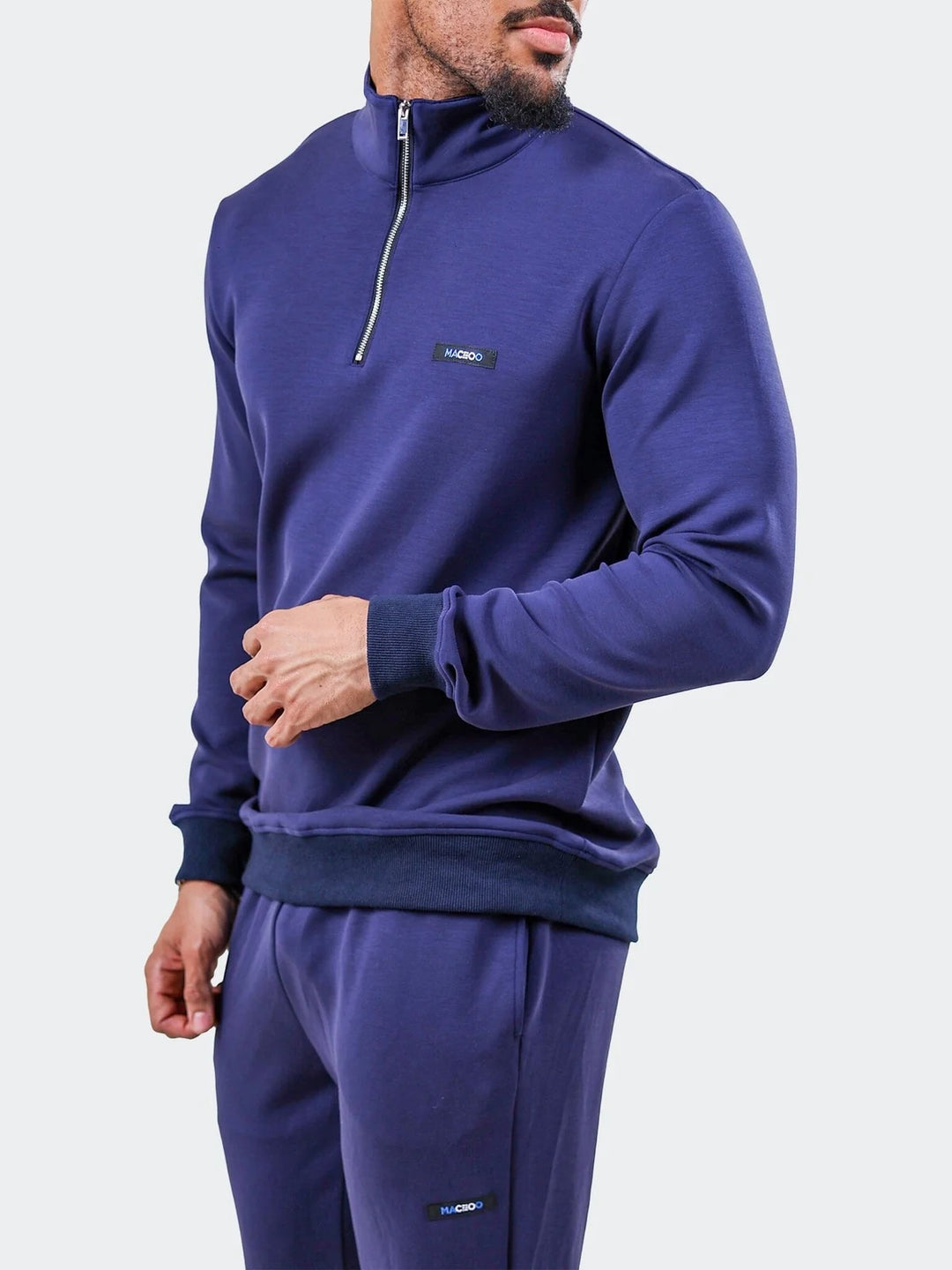 Maceoo Athletic Wear | Zipper Marthyr0031 Black