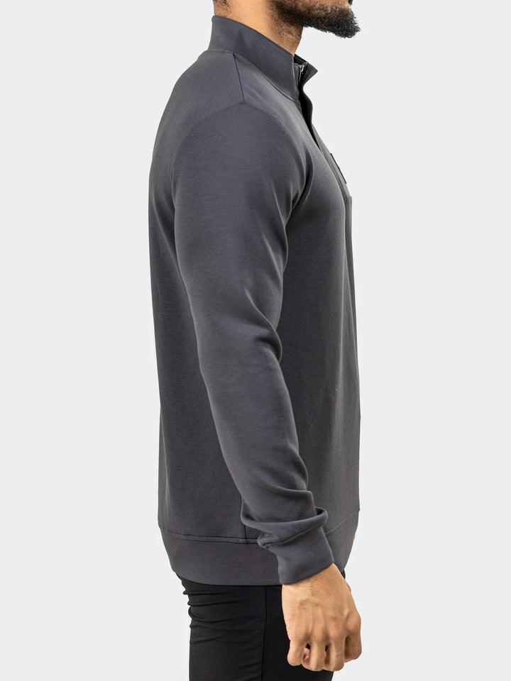 Maceoo Athletic Wear | Zipper Marthyr0033 Grey