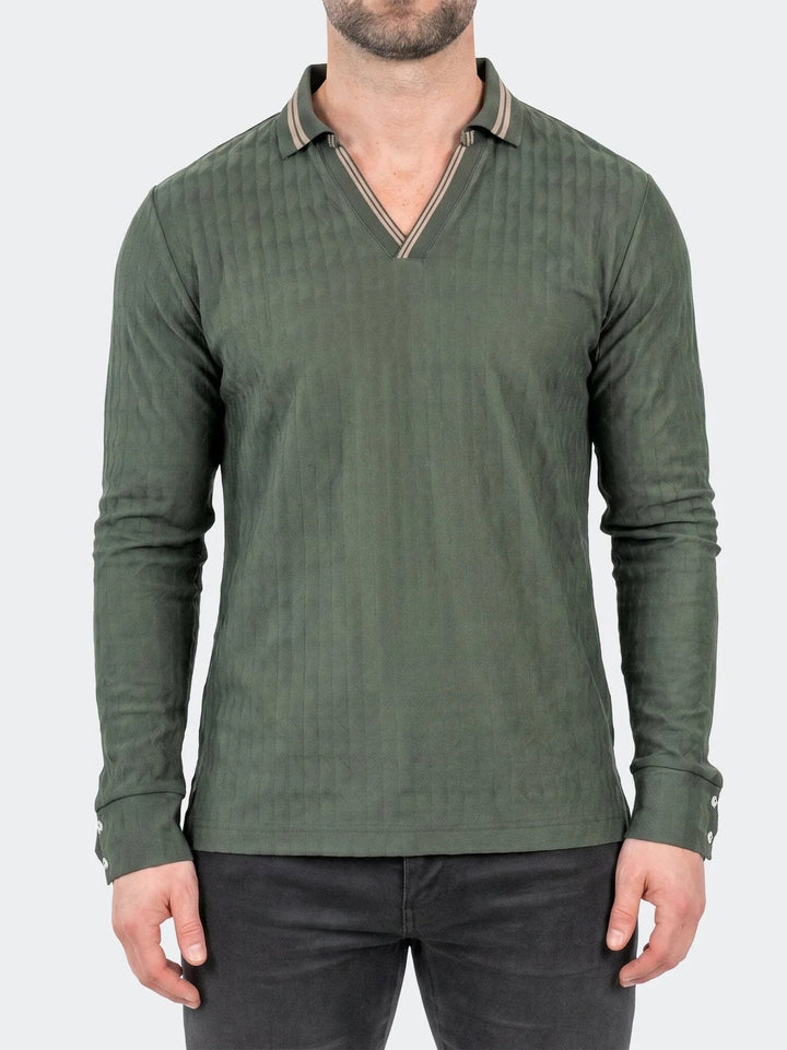 Maceoo Stretch Polos | Polo Knit Unknown006 Green