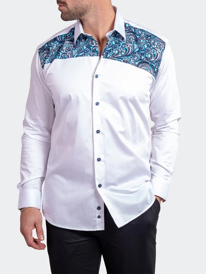 Maceoo Stretch Shirt | Blacklabel Ascension0070 White
