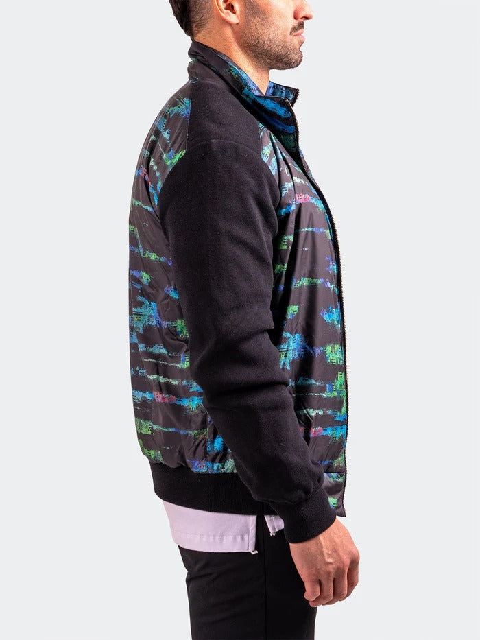 Maceoo Jacket | Bomber IconStreak Black