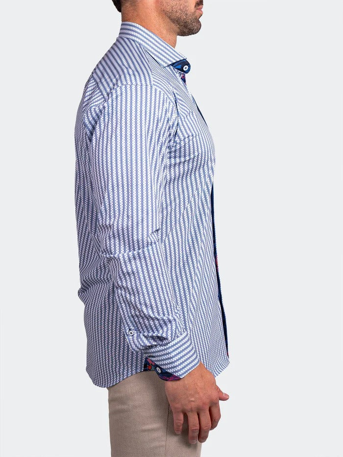 Maceoo Stretch Shirt | Einstein StretchAscension3303 White