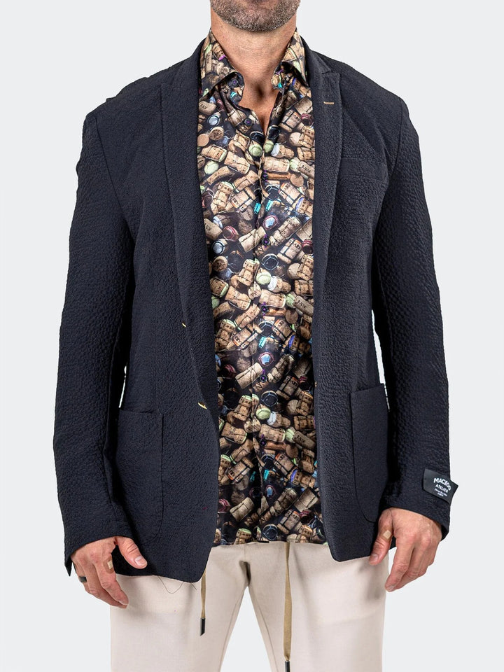 Maceoo Blazer | Blazer Uncostructed Marthyr025 Black