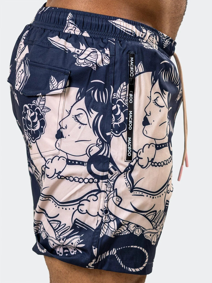 Maceoo Stretch Swimwea | Swim Marthyr0400 Black