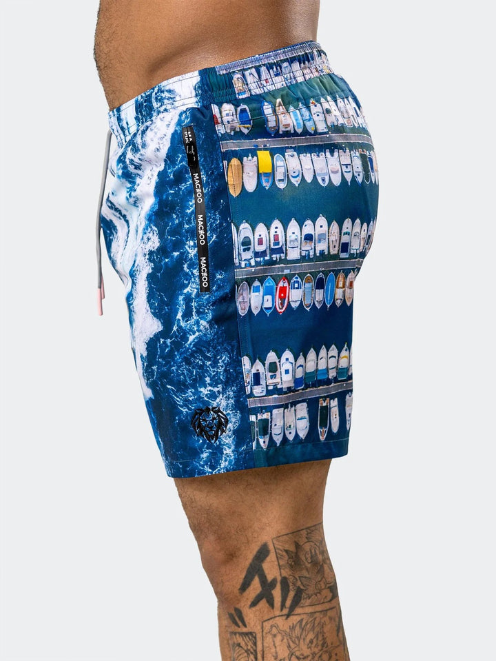 Maceoo Stretch Swimwear | Swim Marthyr0409 Blue