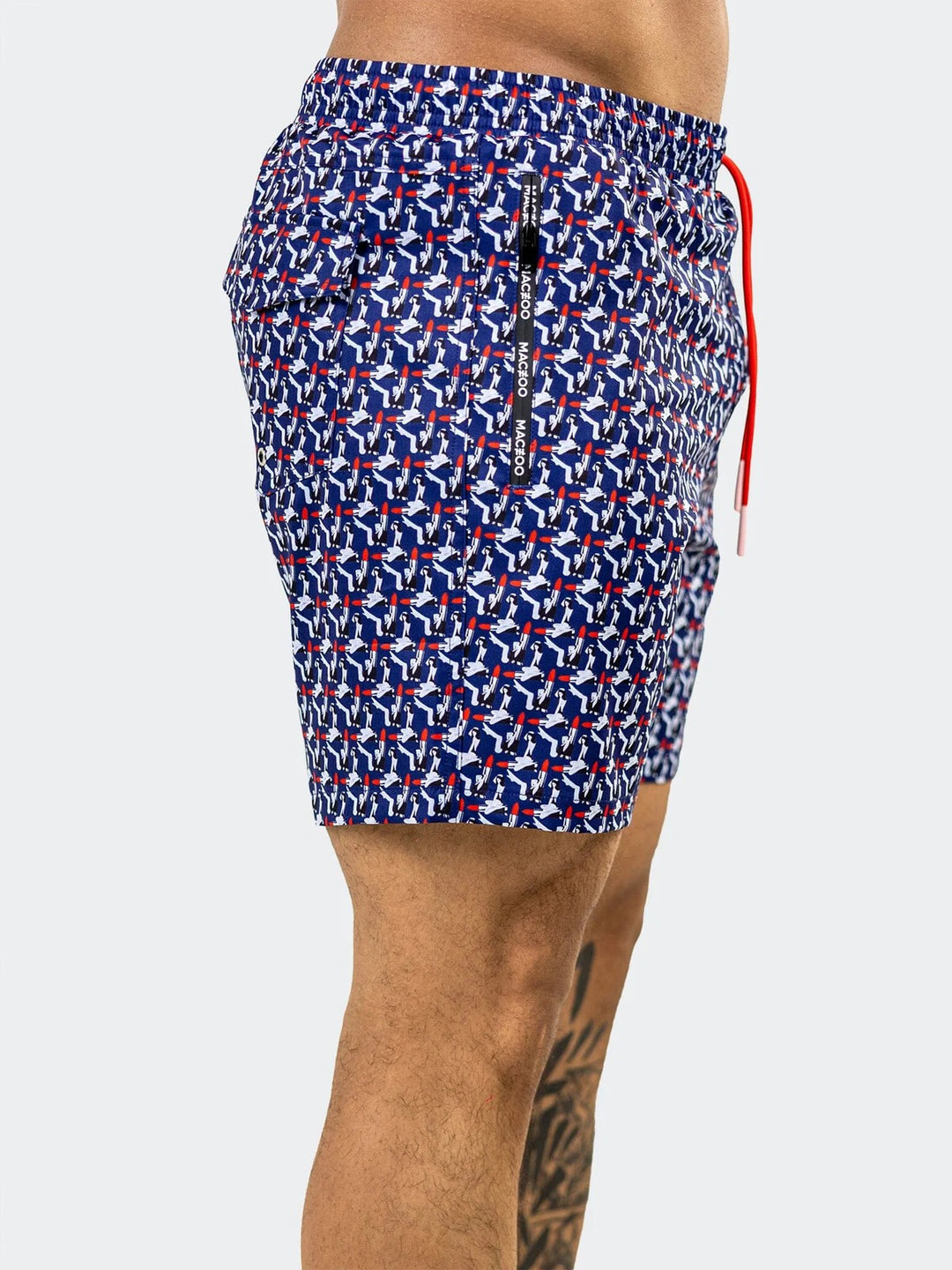 Maceoo Stretch Swimwear | Swim Marthyr0410 Blue