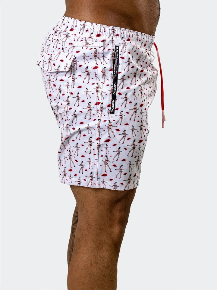Maceoo Stretch Swimwear | Swim Marthyr0411 White