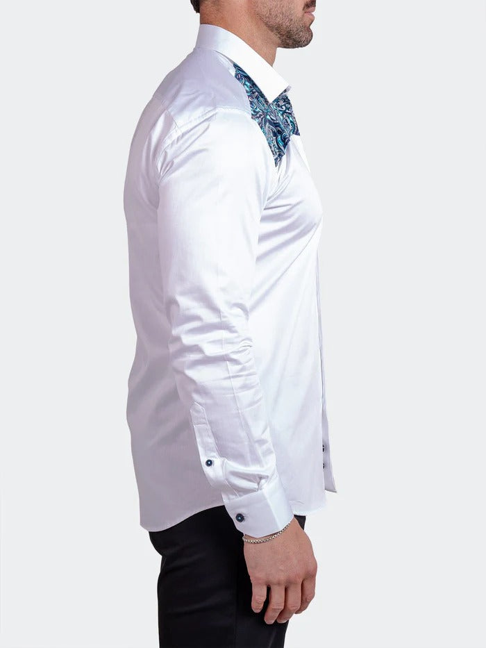 Maceoo Stretch Shirt | Blacklabel Ascension0070 White