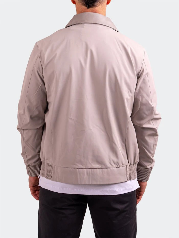 Maceoo Jacket | Bomber Resistance012 White