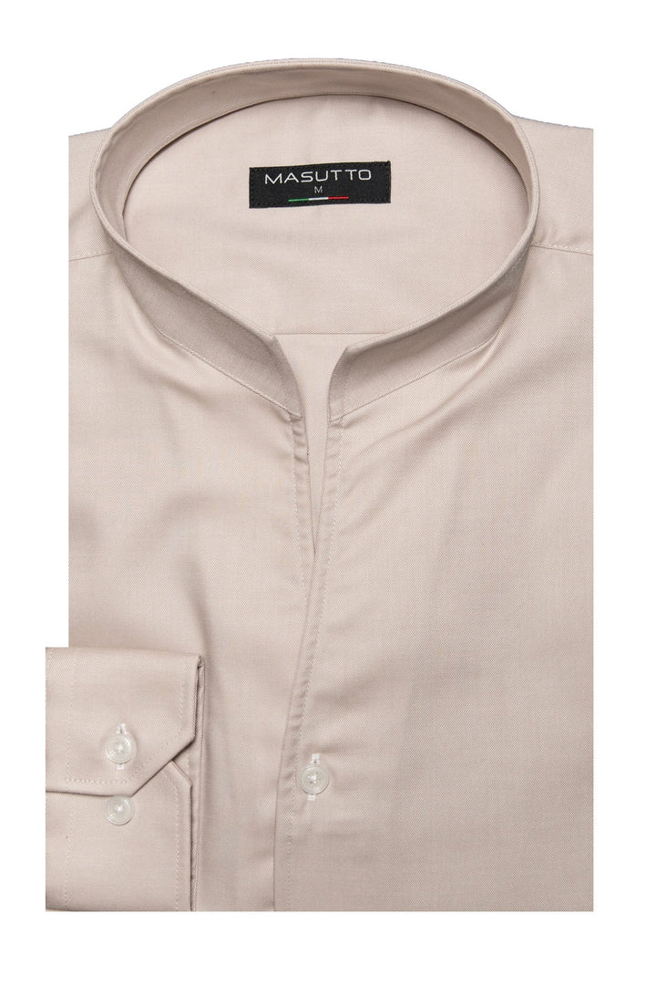 Masutto Shirt | TONALI-49 LONG SLEEVE SHIRT TULIP COLLAR