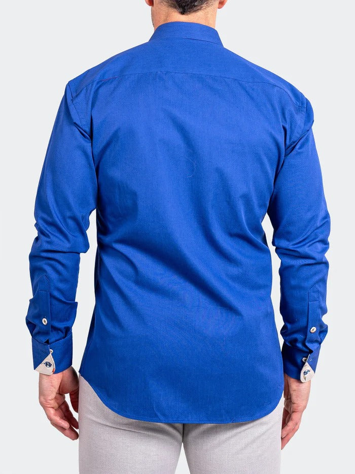 Maceoo Stretch Shirt | Eins Ascension0067 Blue