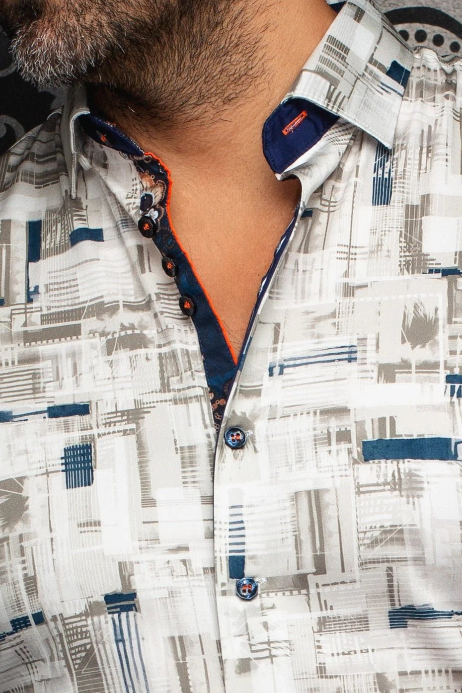 Au Noir Stretch Shirt | Brooklyn Stone