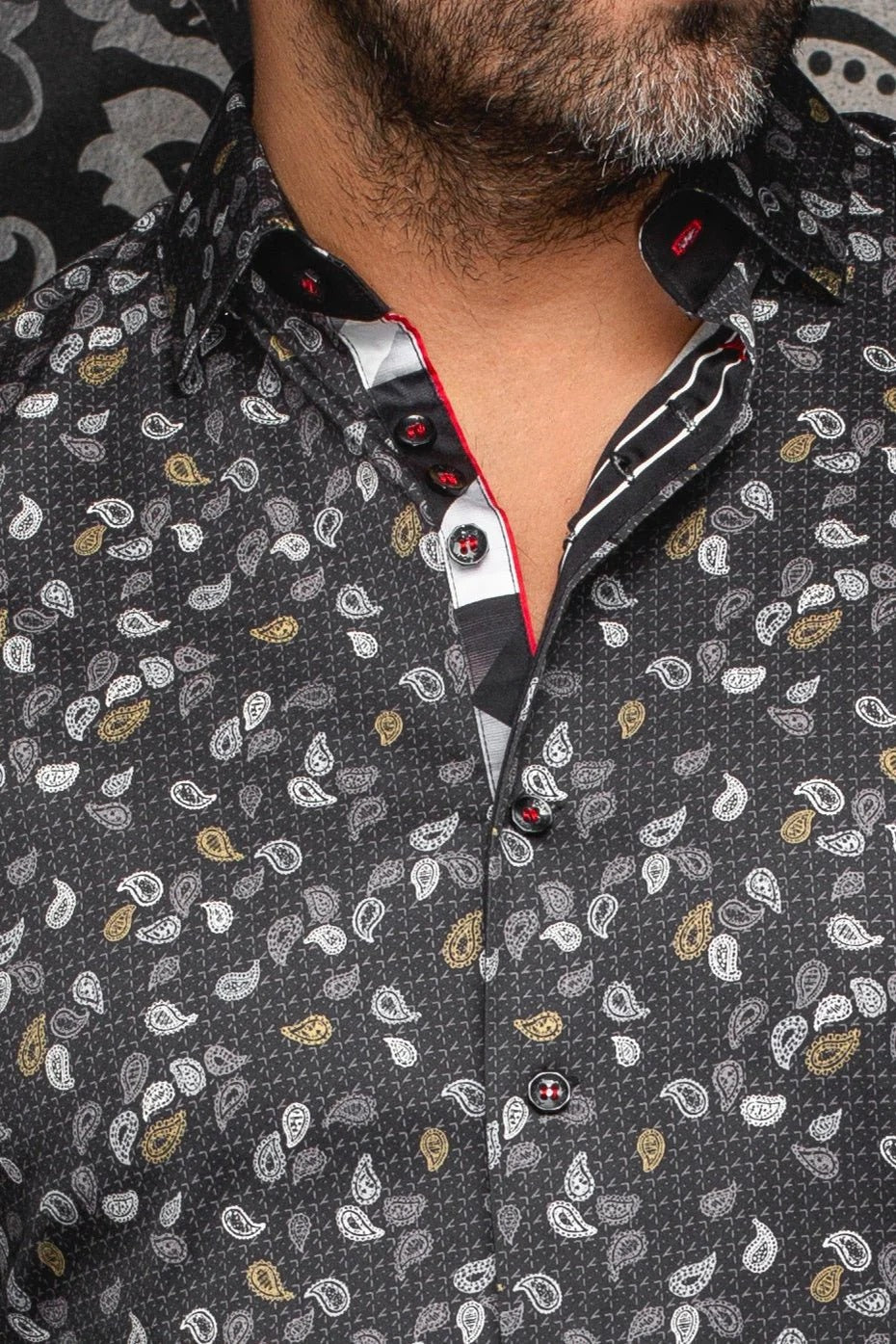 Au Noir Stretch Shirt | Mumbai Black