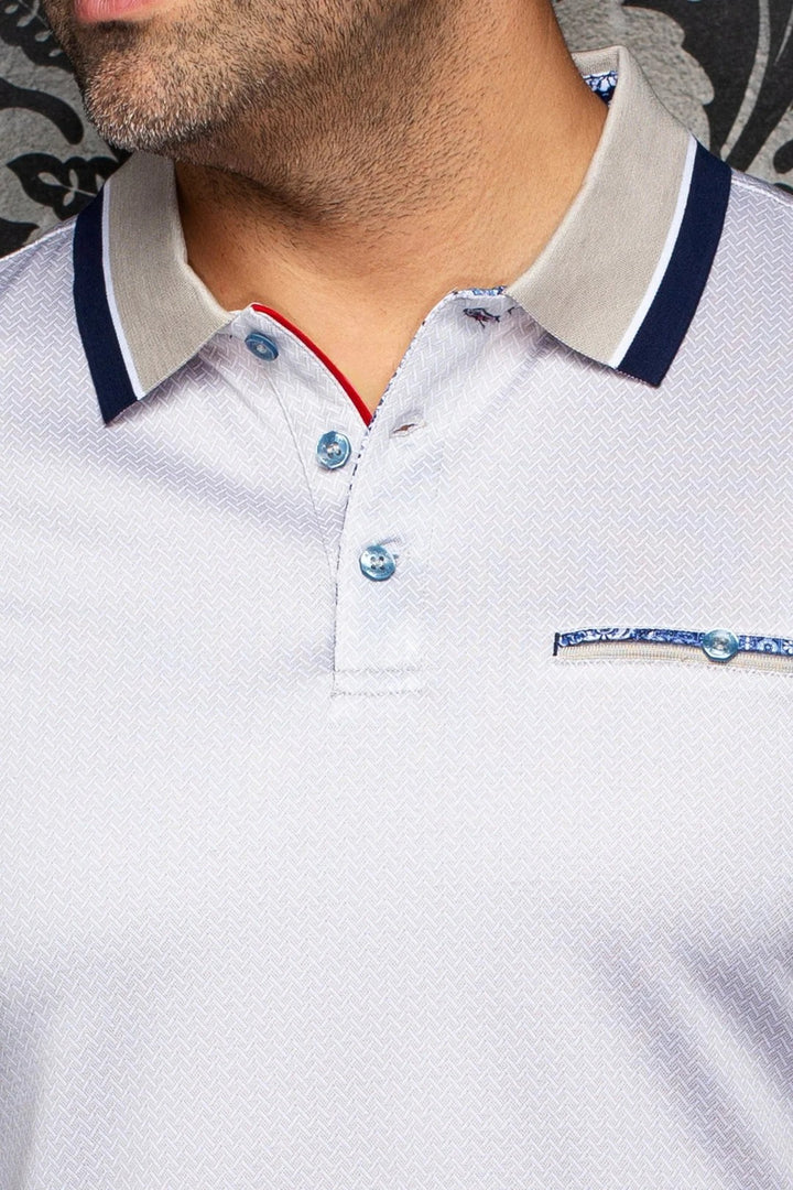 Au Noir Stretch Short-Sleeve Polo | Mojave Sand