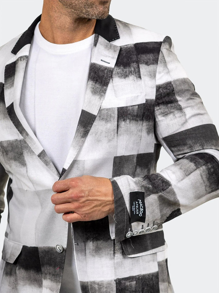 Maceoo Blazer | Blazer Uncostructed Marthyr022 Grey