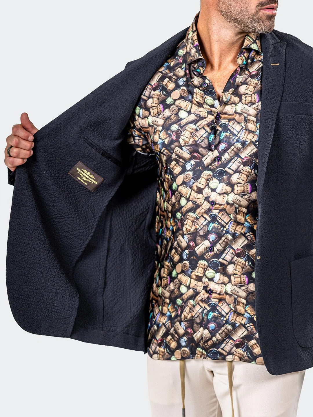 Maceoo Blazer | Blazer Uncostructed Marthyr025 Black