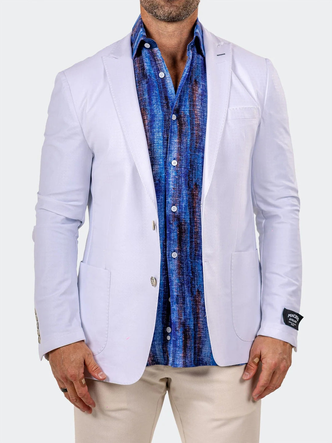 Maceoo Blazer | Blazer Uncostructed Marthyr030 White