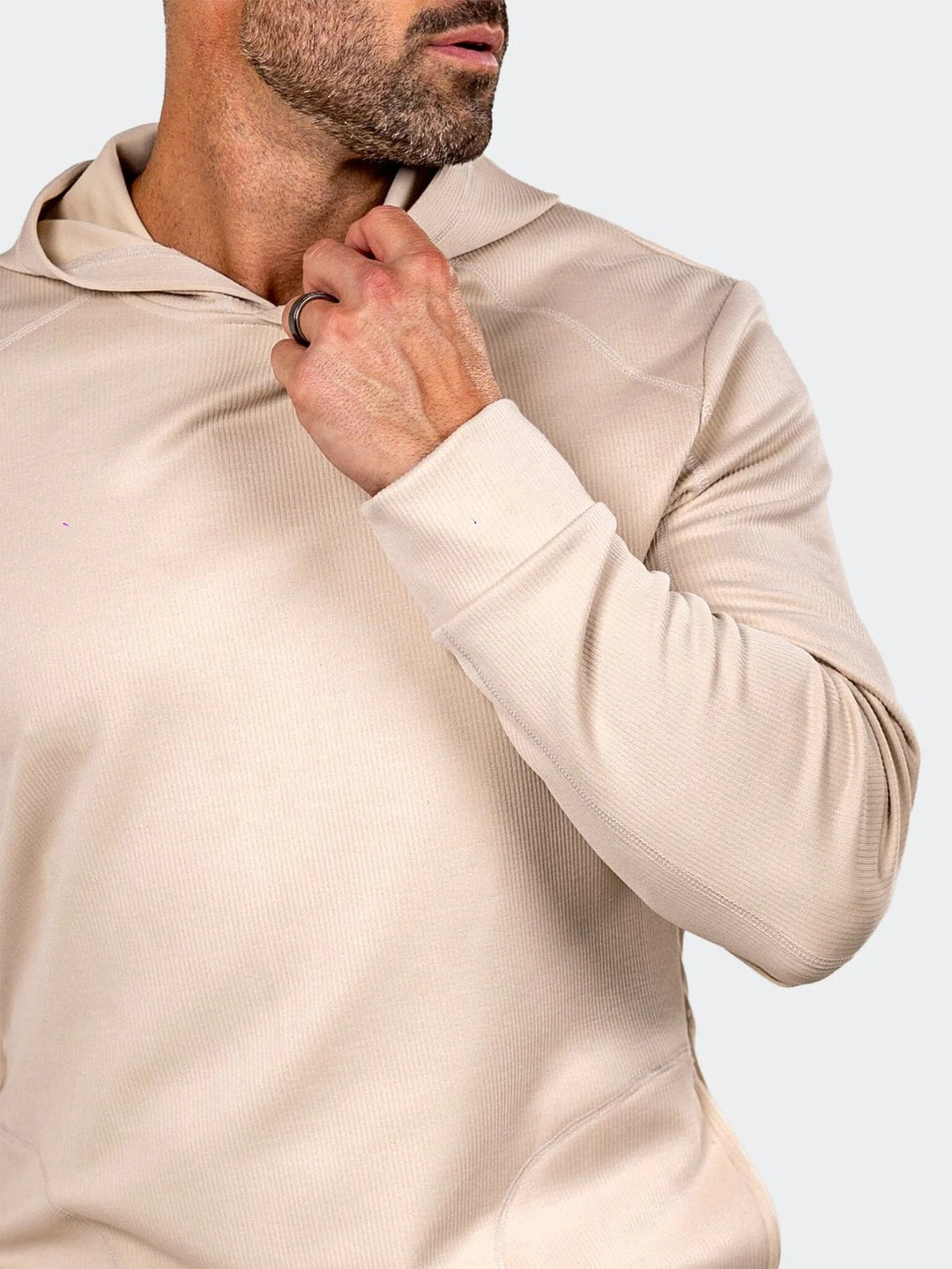 Maceoo Athletic Wear | Hoodie Marthyr0040 White