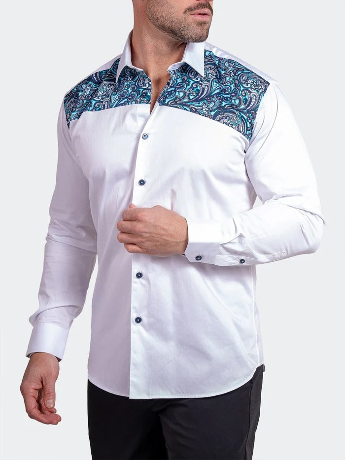 Maceoo Stretch Shirt | Blacklabel Ascension0070 White