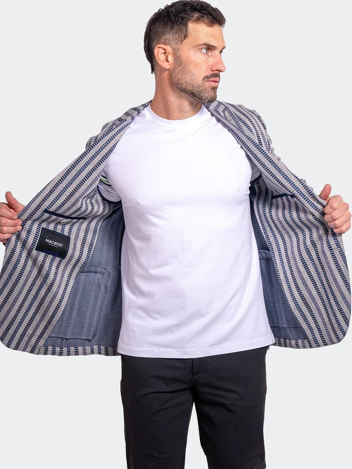Maceoo Blazer | Blazer Ascension0123 Grey