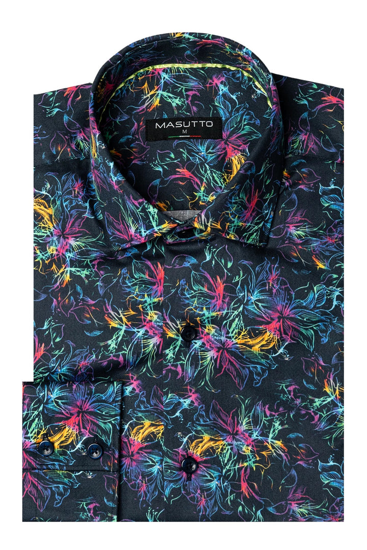 Masutto Shirt | YOUNG-92 SLEEVE BUTTON DOWN SHIRT