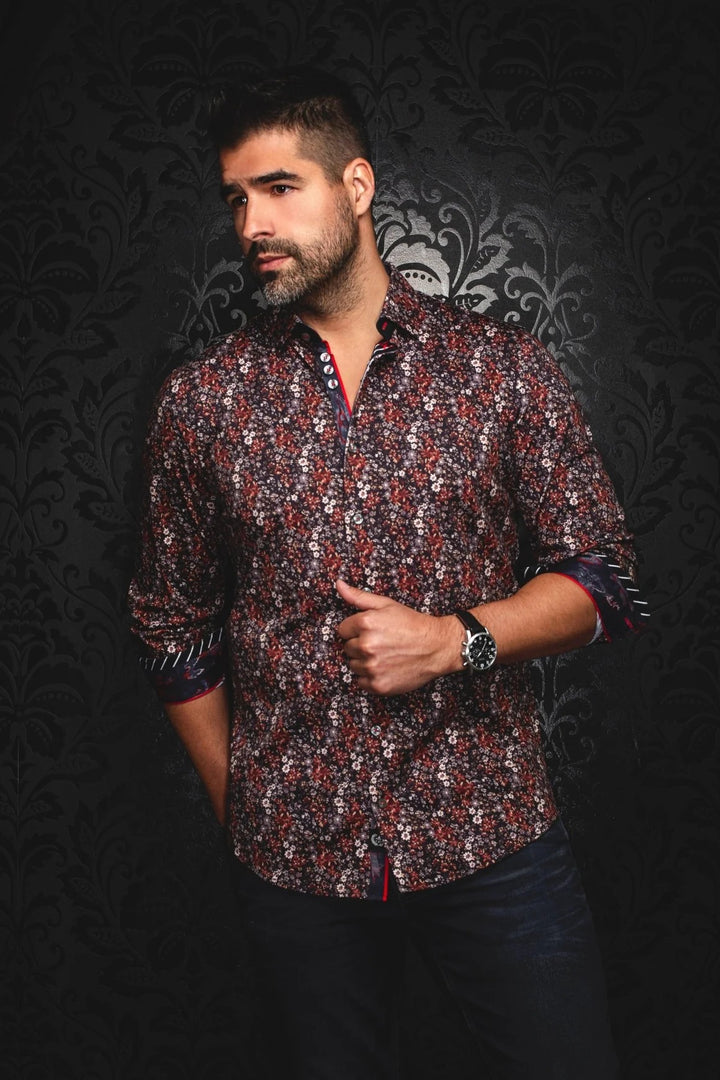 Au Noir Stretch Shirt | Bloom Rust