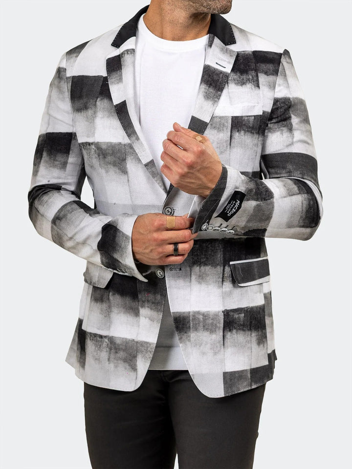 Maceoo Blazer | Blazer Uncostructed Marthyr022 Grey