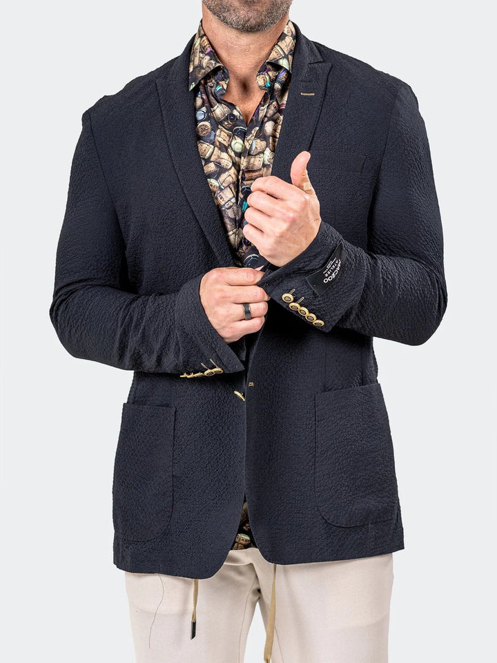 Maceoo Blazer | Blazer Uncostructed Marthyr025 Black