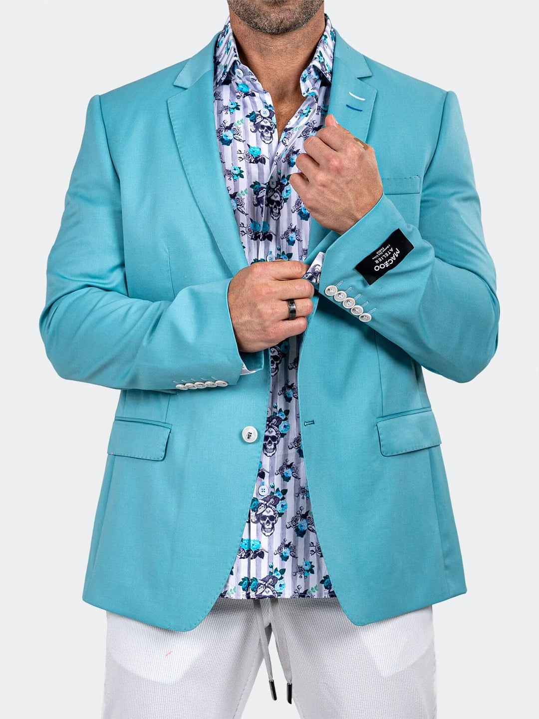 Maceoo Blazer | Blazer Socrate Marthyr027 Green